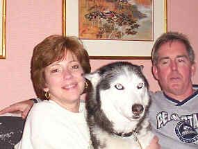 Blue placed into rescue after her owner died.  At age 7 with seizures she had little hope until the Daileys came along.