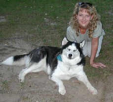 Lucky was found in NJ after being hit by a car.  After an extensive recovery, Lucky found a great home with Monica and Chris where he is pampered and well cared for.